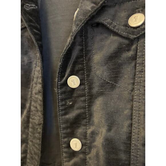 Anthropologie Pilcro and the Letter Press Black Classic Velvet Jacket - Picture 3 of 7